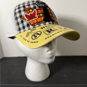 Rawbeas TL Truckers Cap with Yellow Brim